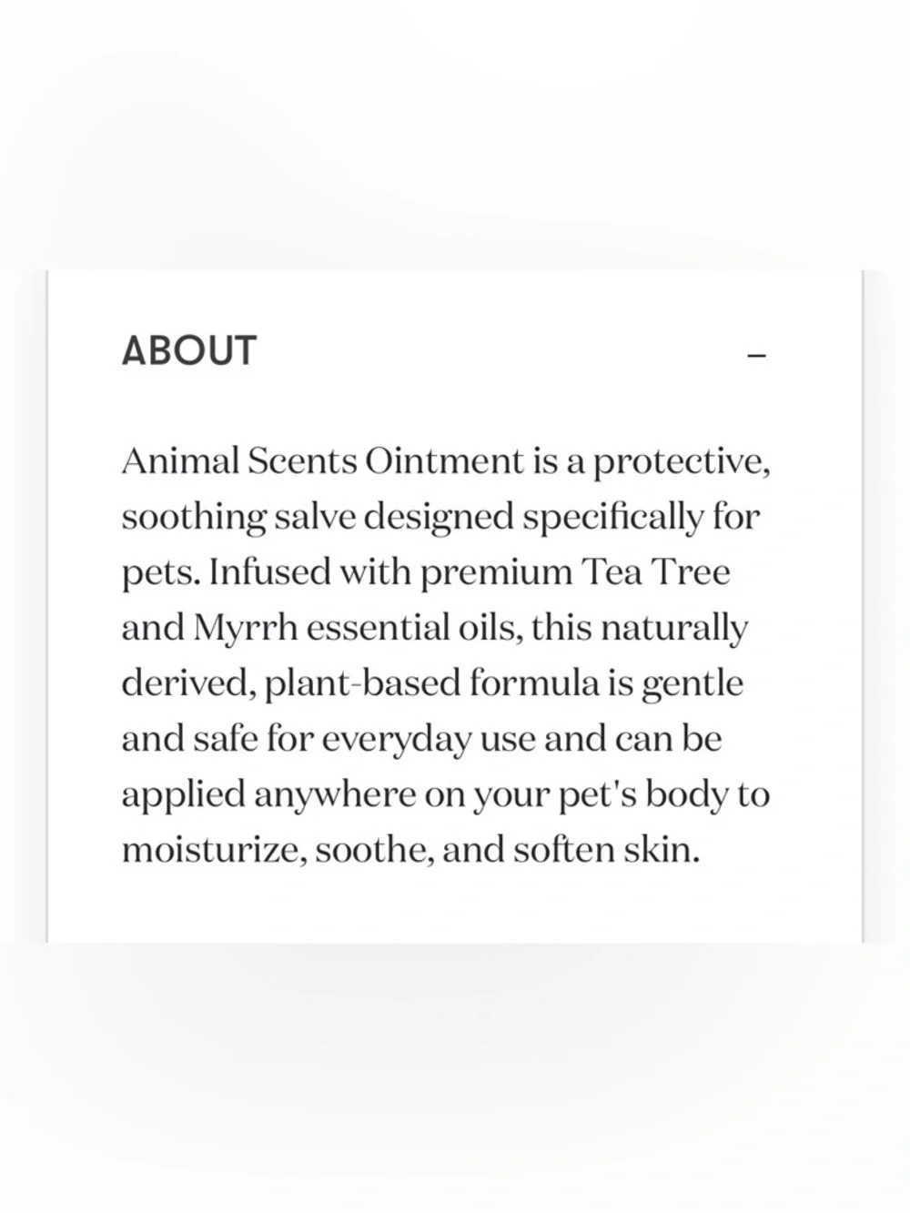 NWT and sealed Young Living Animal Scents Ointment